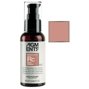 Fémes Rezes Rózsaszín Pigment Koncentrátum - Alfaparf Milano Ultra Concentrated Pure Pigment Metallic Color ROSE COPPER 90 ml kép