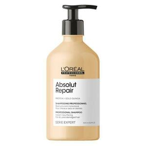 Javító sampon sérült hajra - L'Oreal Professionnel Absolut Repair Gold Quinoa + Protein Shampoo, 500ml kép