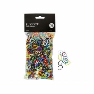 Hajgumik Lussoni Rubber Hair Bands, 100 db. kép