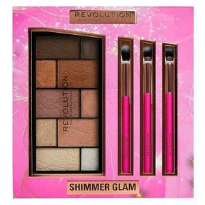 Sminkkészlet – Makeup Revolution Shimmer Glam Eye, 1 készlet kép