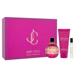 Jimmy Choo Rose Passion Szett: Parfüm 100 ml + Parfüm Travel Size 7.5 ml + Testápoló 100 ml kép