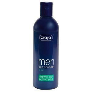 2 az 1-ben tusfürdő és sampon – Ziaja Men Duo Concept Shower Gel and Shampoo, 300 ml kép