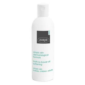 Hidratáló fürdőolaj atópiás dermatitiszre - Ziaja Med Atopic Skin Bath And Shower Oil Nourishing, 270 ml kép