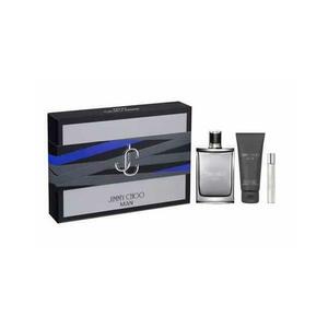 Jimmy Choo Man szett: Eau de Toilette Parfüm 100 ml + Eau de Toilette Parfüm Travel Size 7, 5 ml + Tusfürdő 100 ml kép