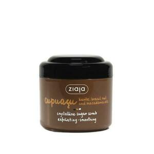 Hámlasztó testradír cukorkristályokkal - Ziaja Cupuacu Crystalline Sugar Scrub Exfoliating - Smoothing, 200 ml kép