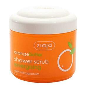 Energizáló zuhanyradír mikrogranulátummal - Ziaja Orange Butter Shower Scrub with Microgranules, 200 ml kép