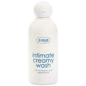 Krémes gél intim higiéniához laktobionsavval/regeneráló hatású - Ziaja Intimate Creamy Wash, 200 ml kép