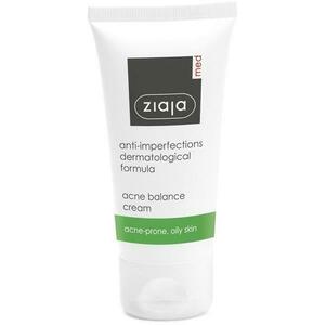 Akne elleni krém zsíros, pattanásos, szeborreás bőrre - Ziaja Med Anti-Imperfections Formula Anti-Acne Cream, 50 ml kép