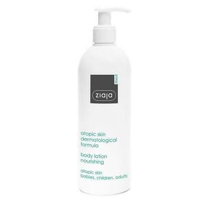 Hidratáló testápoló atópiás dermatitiszre - Ziaja Med Atopic Skin Nourishing Body Lotion, 400 ml kép