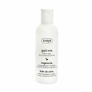 Sminktisztító tej és tonik kecsketejjel - Ziaja Goat`s Milk Milk+Toner, 200 ml kép