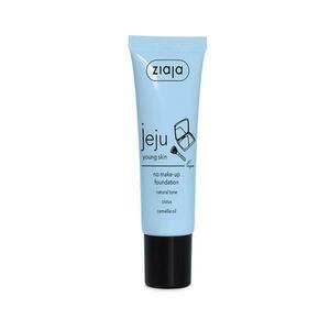 Natural Tone színező krém - Ziaja Jeju Blue Young Skin No Make-Up Foundation Natural Tone, 30 ml kép