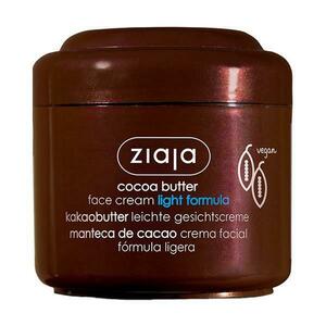 Könnyű textúrájú hidratáló krém - Ziaja Cocoa Butter Face Cream Light Formula, 100 ml kép