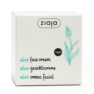 Intenzív hidratáló krém száraz bőrre - Ziaja Aloe Face Cream, 50 ml kép