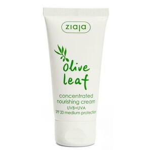 Tápláló nappali krém SPF 20 - Ziaja Olive Leaf Concentrated Nourishing Cream SPF 20, 50 ml kép