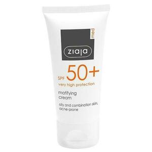 Mattító krém SPF 50+ faktorral - Ziaja Med Matifying Cream, 50 ml kép