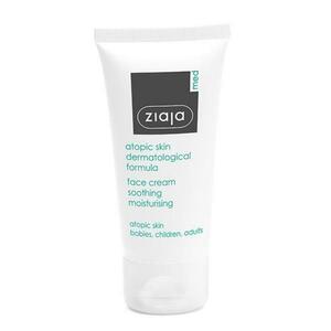 Nyugtató és hidratáló krém atópiás dermatitiszre - Ziaja Med Atopic Skin Face Cream Soothing Moisturising, 50 ml kép