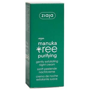 Éjszakai krém - Ziaja Manuka Tree Purifying Gently Exfoliating Night Cream, 50 ml kép