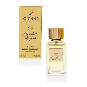 Unisex parfüm kivonat – Lorinna Paris Amber Wood, No. 66, 50 ml kép