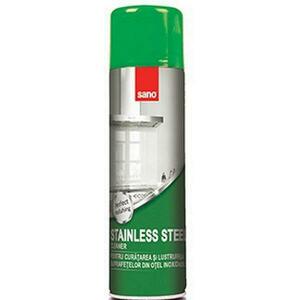 Rozsdamentes Acél/Inox Tisztító Spray - Sano Stainless Steal Cleaner, 500 ml kép