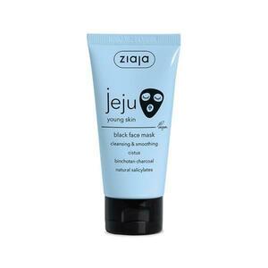 Szenes arcmaszk - Ziaja Jeju Blue Young Skin Black Face Mask, 50 ml kép