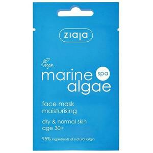 Hidratáló gél-arcmaszk 30+ - Ziaja Marine Algae Spa Face Mask Moisturising Dry & Normal Skin, 7 ml kép