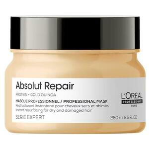 Javító Hajmaszk Sérült Hajra - L'Oreal Professionnel Absolut Repair Gold Quinoa + Protein, 250 ml kép