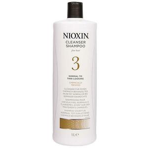 Sampon Finom, Vékony megjelenésű Hajra - Nioxin System 3 Cleanser Shampoo 1000 ml kép