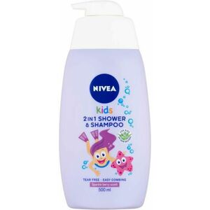 Kids Girls 2in1 sampon és tusfürdő 500 ml kép