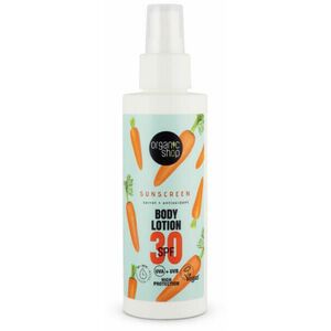 Fényvédő testápoló sárgarépával és antioxidánsokkal SPF 30 150ml kép