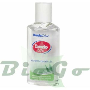 Bradolife kézfertőtlenítő gél - aloe vera 50 ml kép