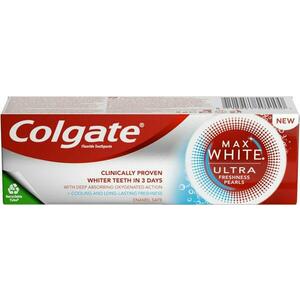 Colgate Max White fogkrém fehérítő hatással kép