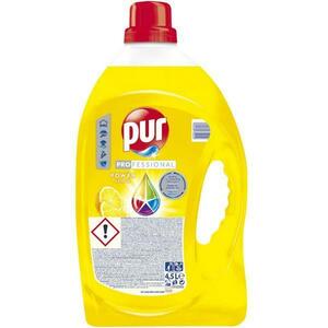 Citrom Folyékony Mosógatószer - Pur Power Lemon, 4500 ml kép