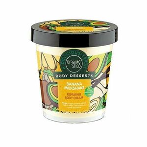 Finom Testápoló Krém Banana Milkshake Cream Organic Shop, 450ml kép