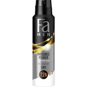 Férfi Izzadásgátló Dezodor Dry Invisible Power 72h Fa Men, 150 ml kép