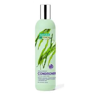 Hajbalzsam Hialuronsavval, Aloe Verával és Tengeri Algákkal - Natura Estonica Aqua Boost Conditioner, 400 ml kép