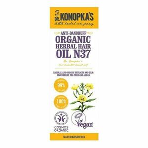 Organikus Olaj Nr. 37 Korpásodás Elleni Kezelés – Dr. Konopka's Anti-Dandruff Organic Herbal Hair Oil N37, 30 ml kép