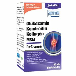 HealthNA Glükózamin, kondroitin, kollagén és MSM - étrend-kiegészítő - 60 tabletta - JutaVit kép