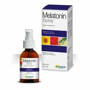 HealthNA Melatonin spray - táplálékkiegészítő - 30 ml - Euronatural kép