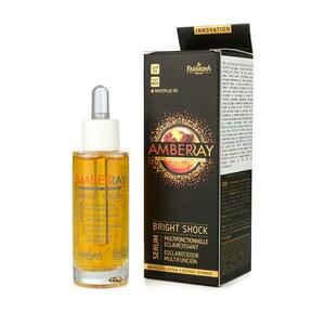 Multifunkciós Bőrvilágosító Nappali és Éjszakai Szérum - Farmona Amberray Bright Shock Serum, 30ml kép