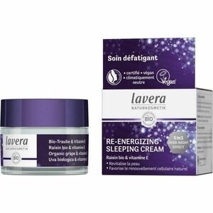 Éjszakai Krém 5 in 1 Re-Energizing Sleeping Cream Lavera, 50ml kép