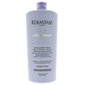 Lila Sampon a Sárga Tónusok Semlegesítésére - Kerastase Blond Absolu Bain Ultra-Violet Anti-Brass Purple Shampoo, 1000ml kép