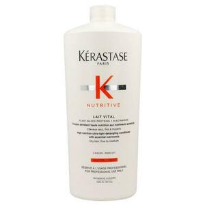 Tápláló Balzsam Száraz, Közepesen Finom Hajra - Kerastase Lait Vital with Plant-Based Proteins and Niacinamide, 1000 ml kép