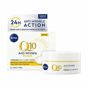 Ránctalanító Nappali Krém Q10 Power SPF30 - Nivea Anti-Wrinkle Firming Day Care, 50 ml kép