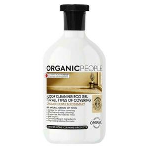 Ökológiai Padlótisztító - Organic People Floor Clening Eco Gel for All Types of Covering with Organic Cedar and Rosemary, 500 ml kép