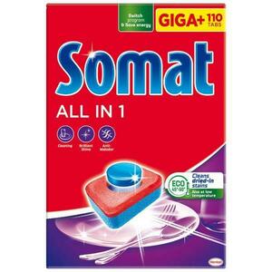 Gépi mosogatószer tabletta - Somat All in 1, 110 db. kép