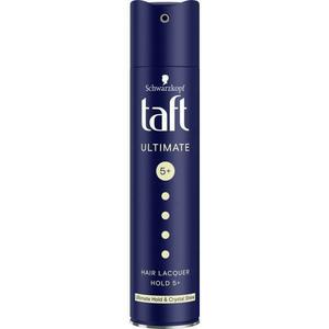 Hajfixáló Spray Nagyon Erős Rögzítéssel - Schwarzkopf Taft Ultimate Hair Laquer Hold 5+, 250 ml kép