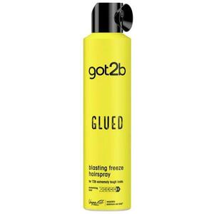 Nagyon Ellenálló Fixáló Hajspray - Schwarzkopf Got2b Glued Blasting Freeze Haispray, 300 ml kép