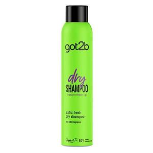 Száraz Fresh - Schwarzkopf Got2b Dry Shampoo Instant Fresh-up Extra Fresh, 200 ml kép