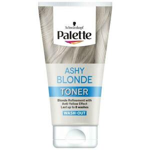 Színező Toner, Hamuszőke - Schwarzkopf Palette Ashy Blonde Toner, 150 ml kép