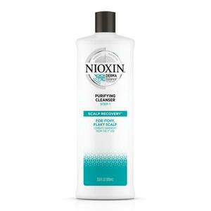 Tisztító Sampon Korpásodás és Fejbőr Viszketés Ellen - Nioxin Scalp Recovery Purifying Cleanser Step 1, 1000 ml kép